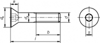 DIN 7991 класс прочности 10.9