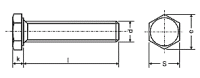 DIN 933 cz A2/A4