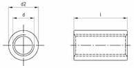 Втулка резьбовая ART 9070 с внутренней резьбой А2/А4